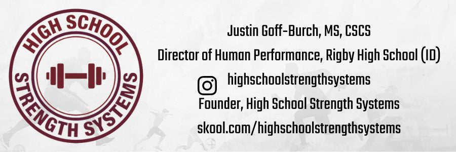 High School Strength Systems – The Consult